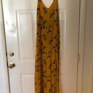 Spaghetti strap maxi dress